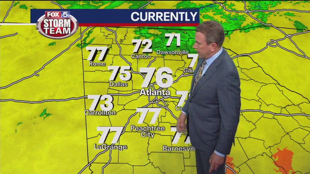 Thursday midday forecast update