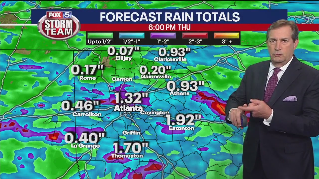 Tuesday night forecast update