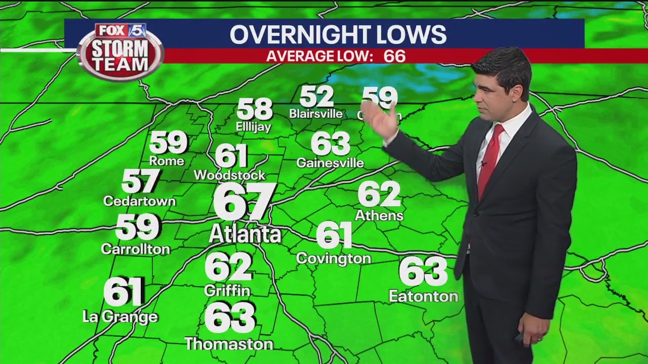 Friday midday forecast update