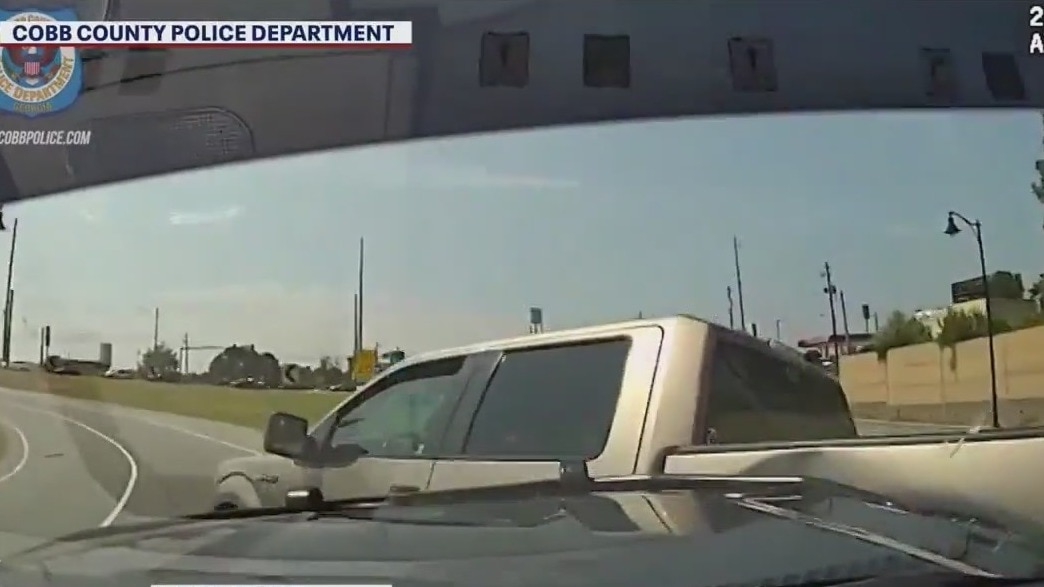 Armed robbery suspect chase
