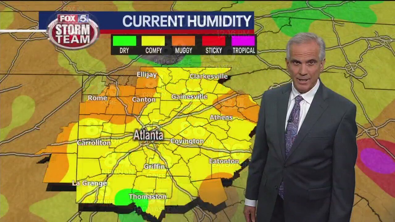Wednesday midday forecast