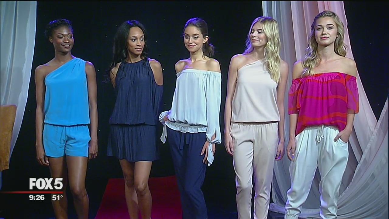 Off-the-shoulder fashion