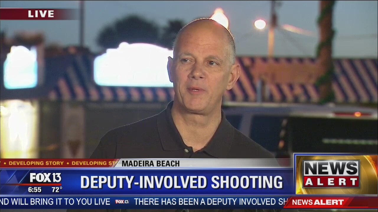 Press Conference: Deputy-involved shooting near John's Pass