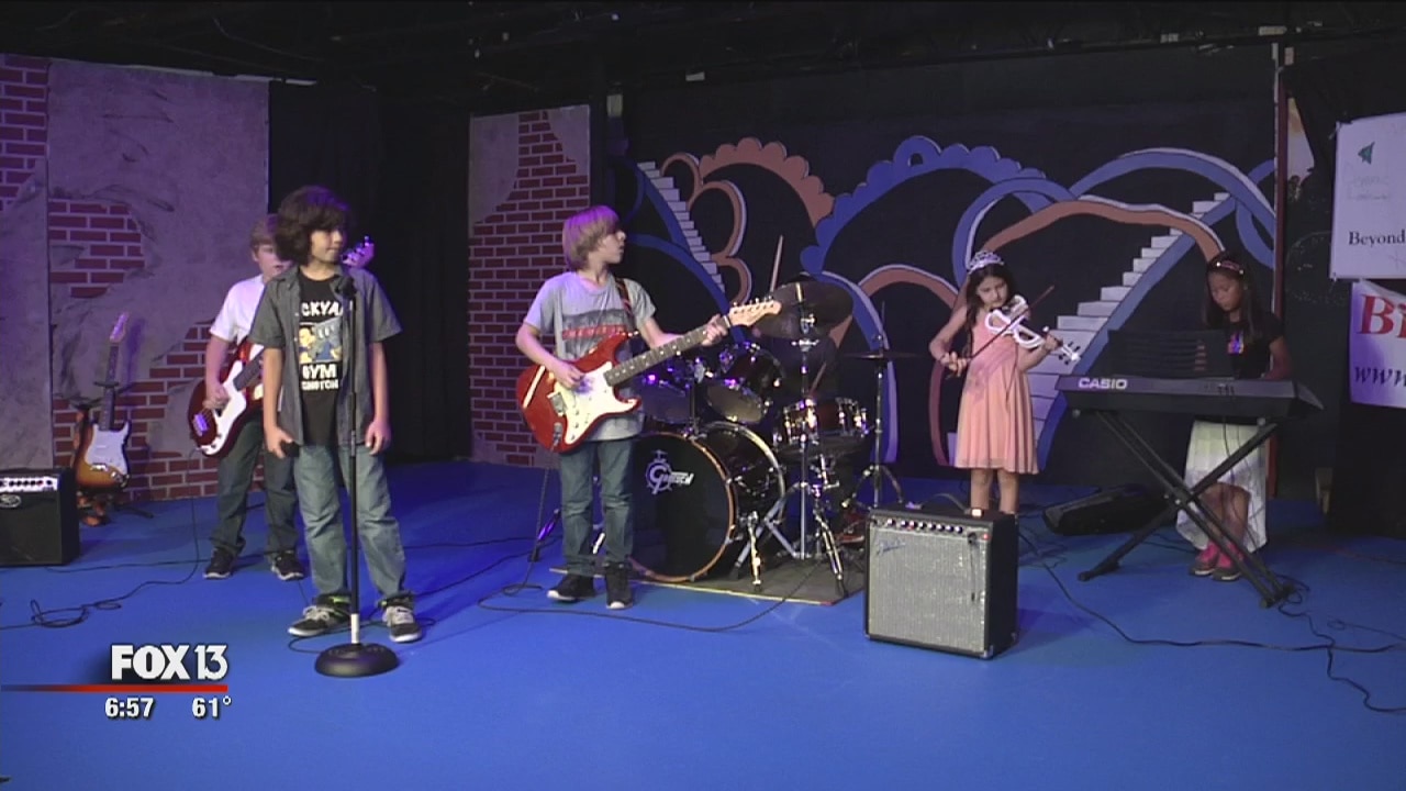 Pre-teen Tampa musicians