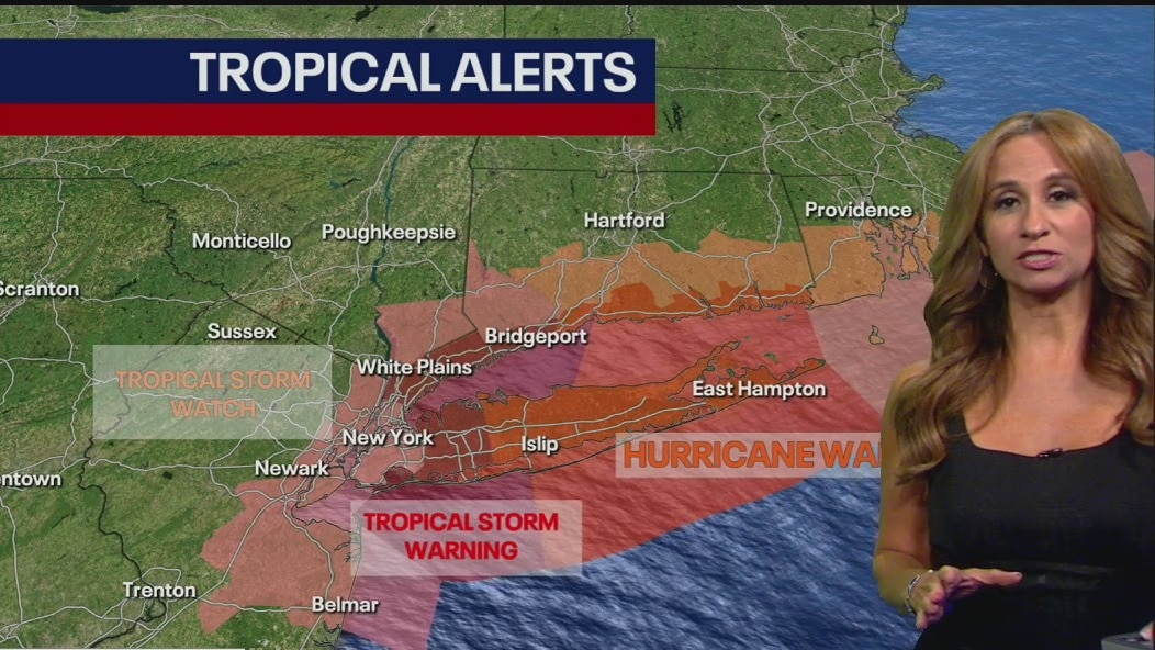 Tropical Storm Henri beats down on region