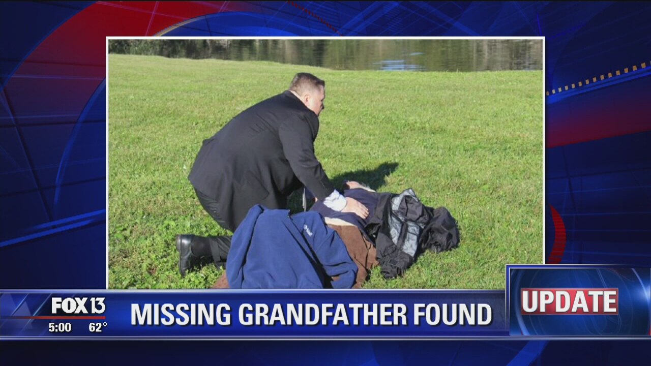 Man found okay after night in cemetery