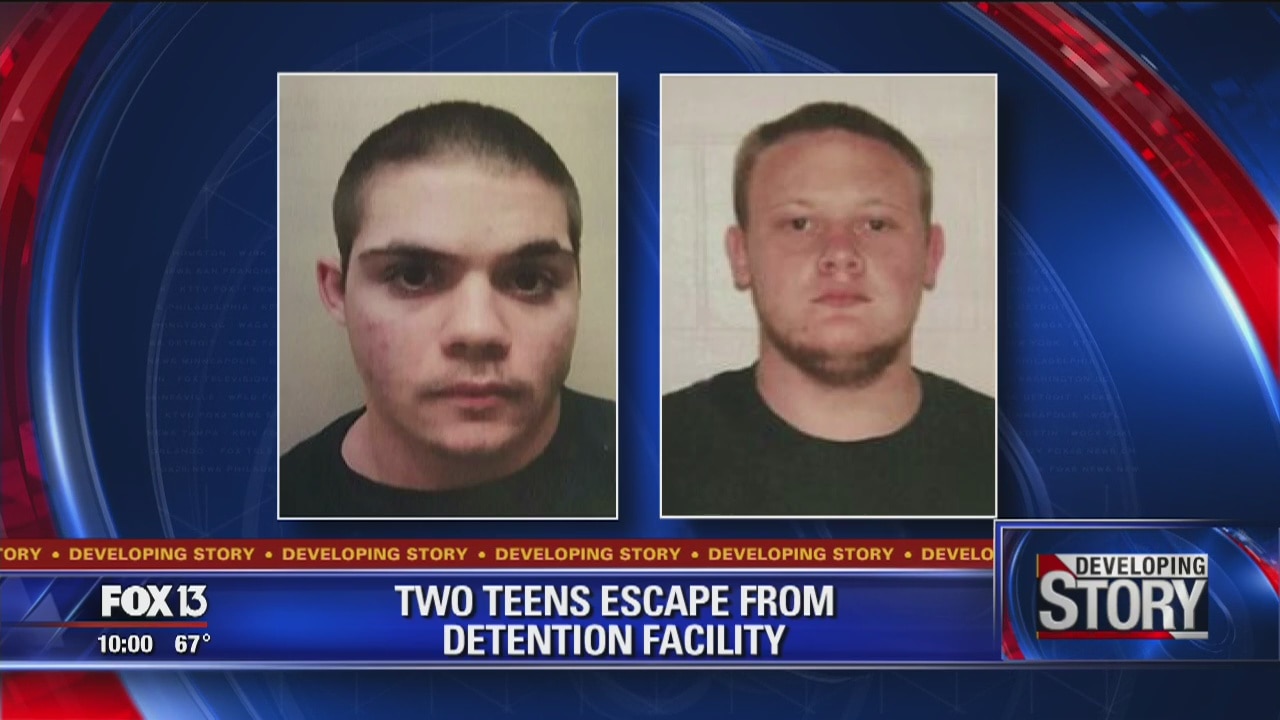 Two teens escape from detention facility