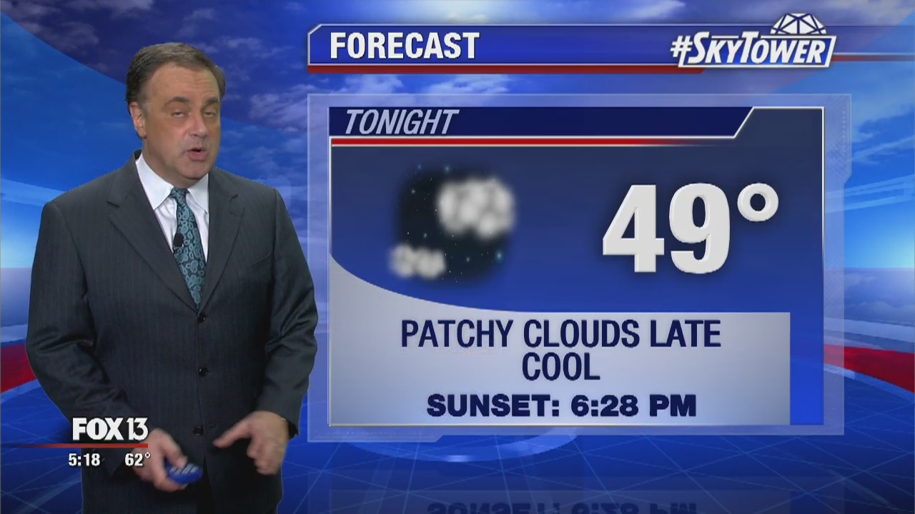 Thursday evening weather
