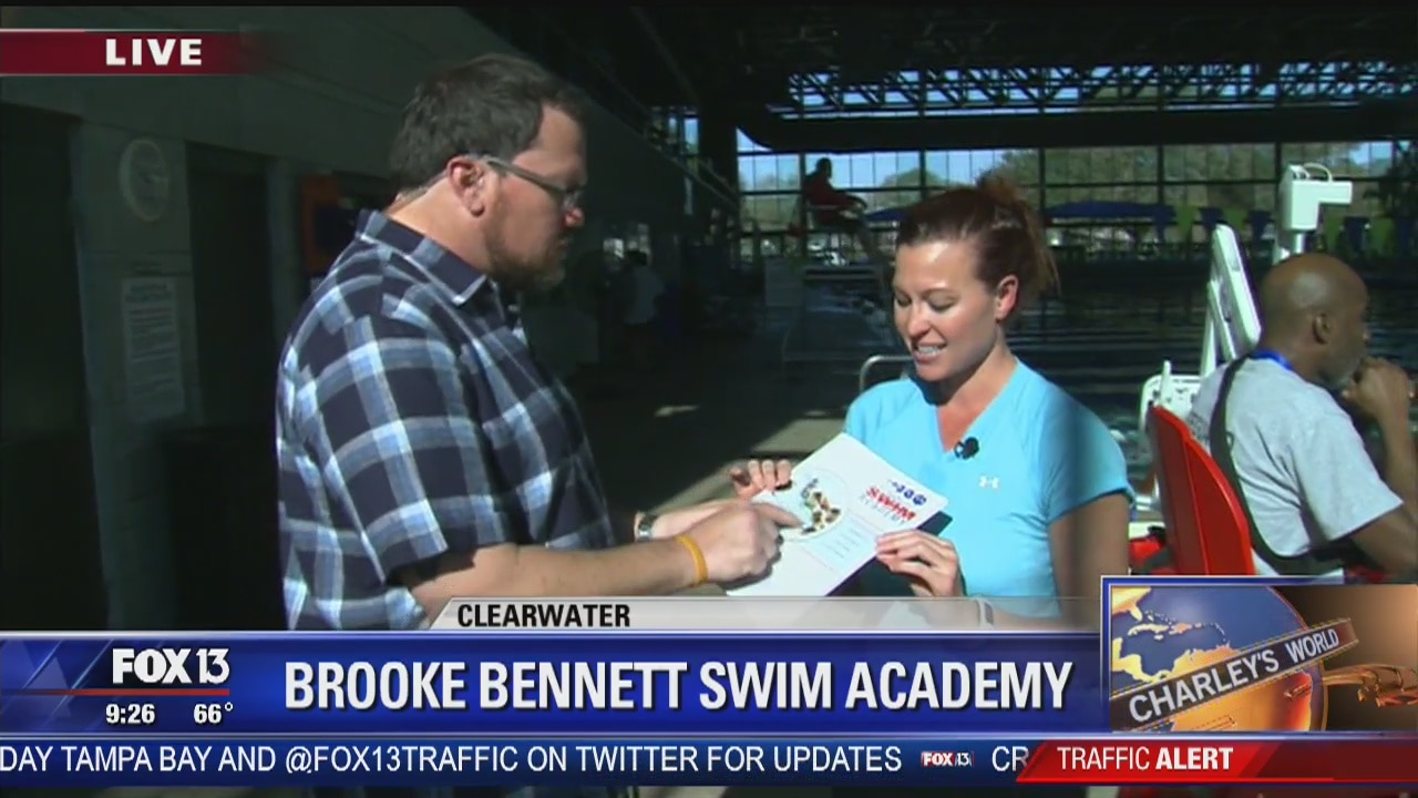 A morning at the Brooke Bennett Swim Academy