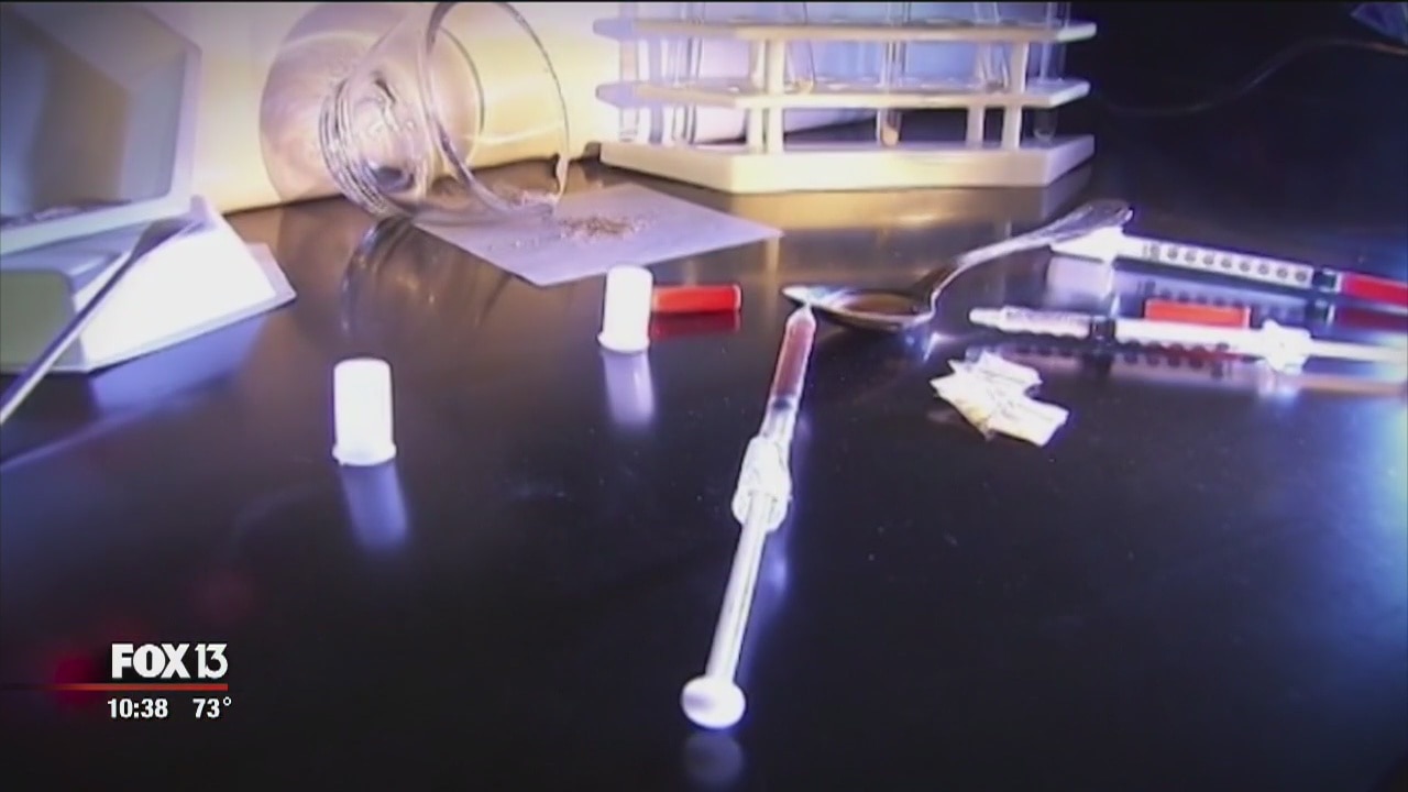 Heroin pills in Manatee County