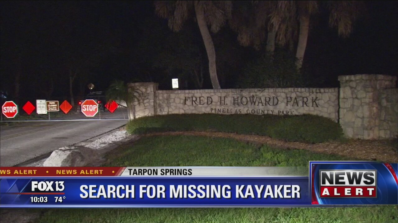 Search for Missing Kayaker