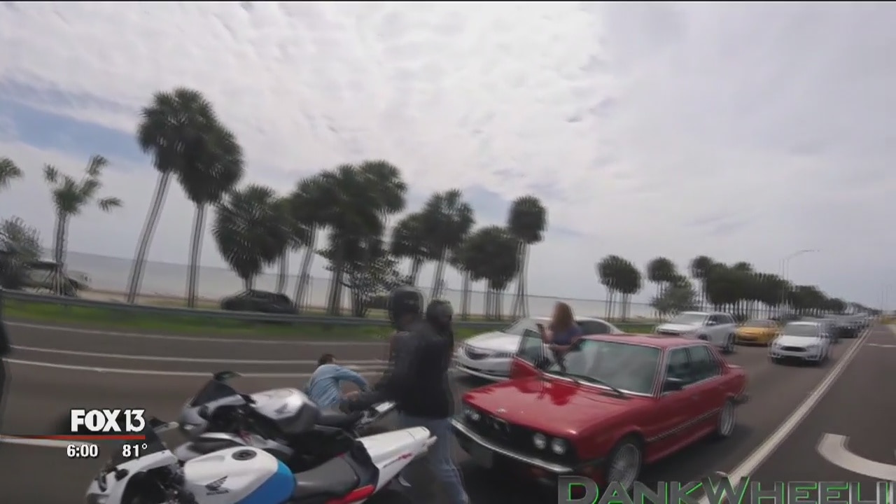 Gun pulled during apparent road rage fight