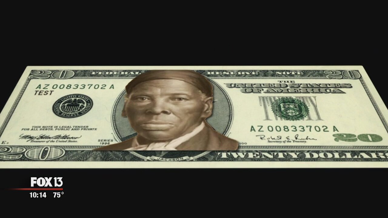Harriet Tubman on $20 bill