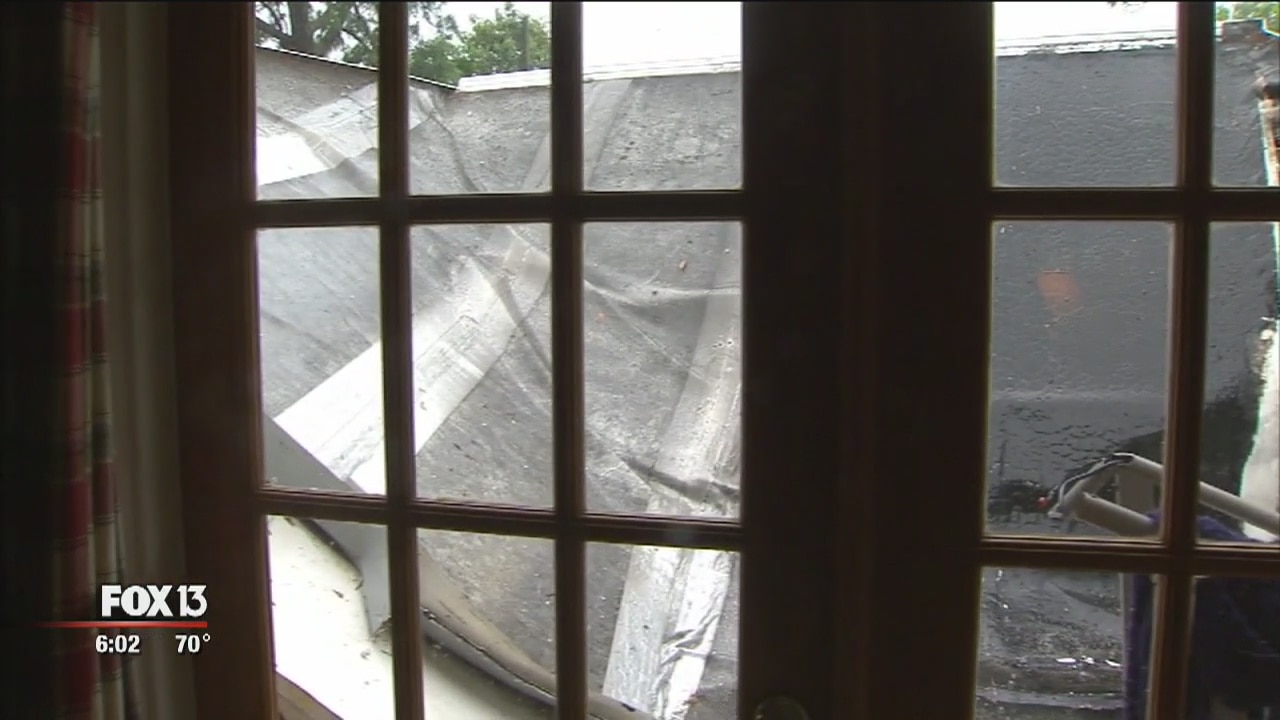 St. Pete home's roof collapses