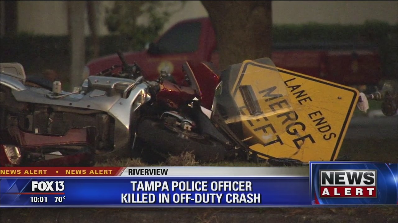 TPD officer killed in motorcycle crash