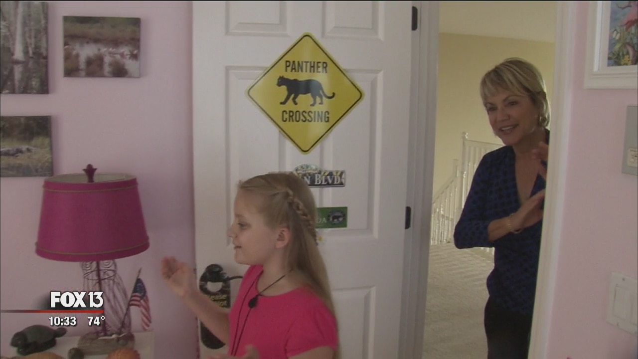 Girl, 10, works to save Florida's panthers