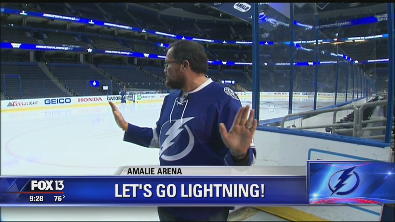 Ben Bishop on the ice