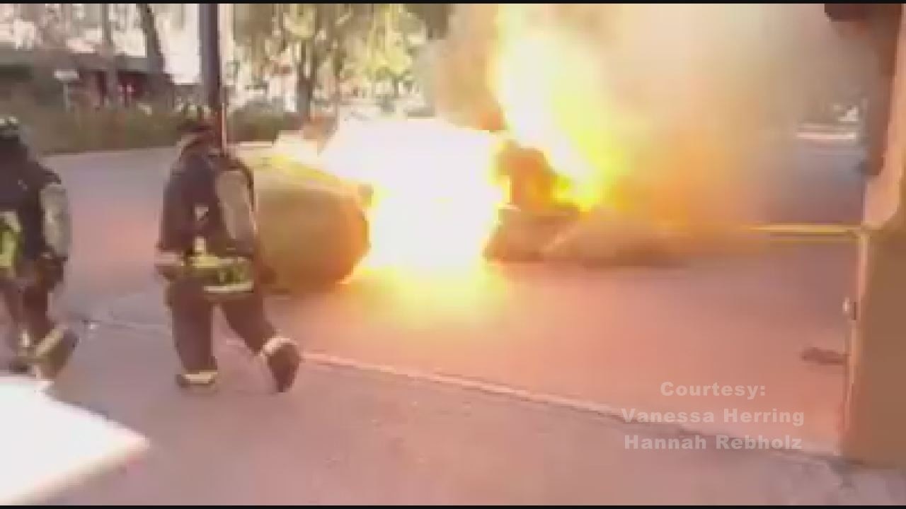RAW VIDEO: Transformer explodes in downtown St. Pete