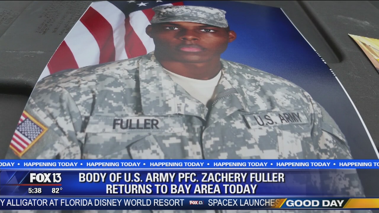Body of Army pfc Zachery Fuller to return home