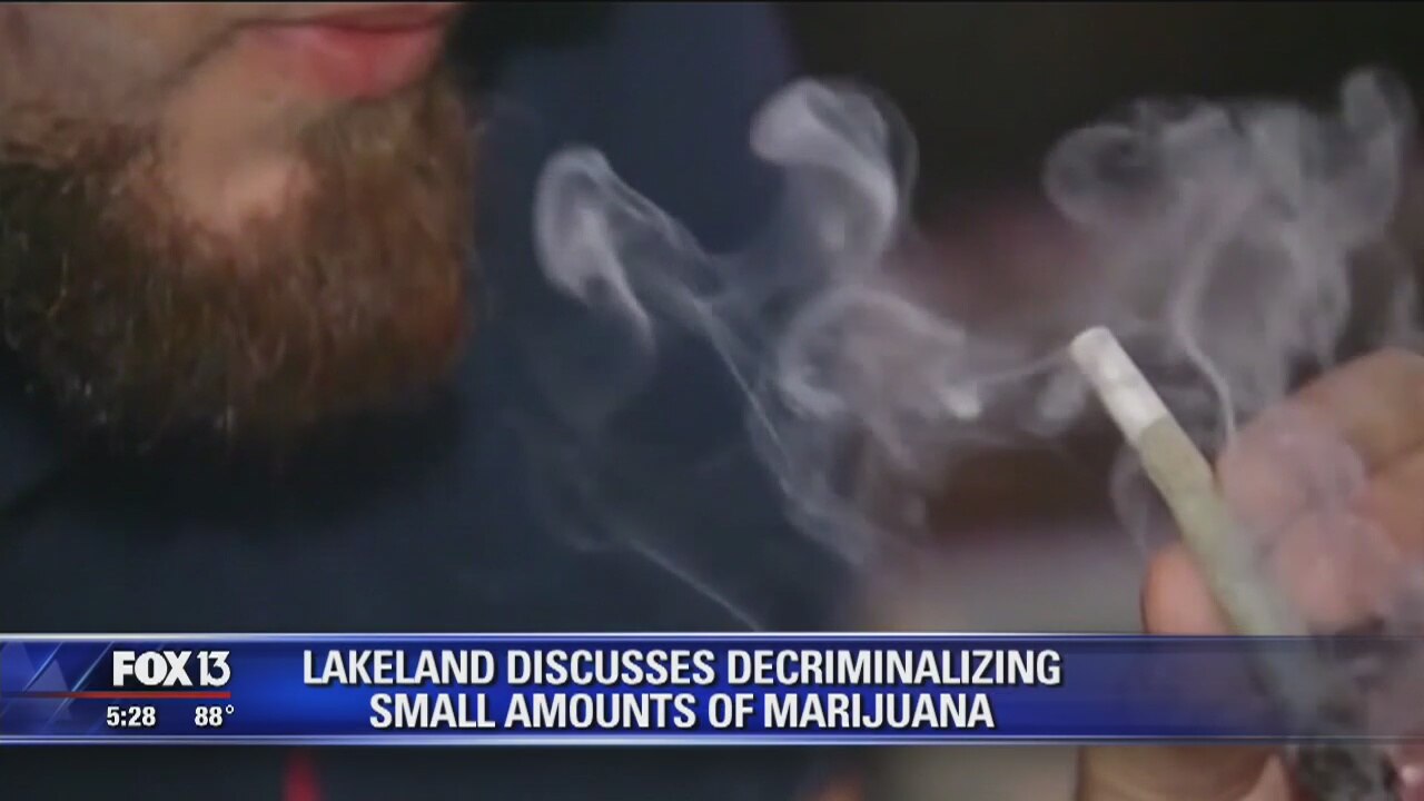 Lakeland discusses decriminalizing small amounts of marijuana