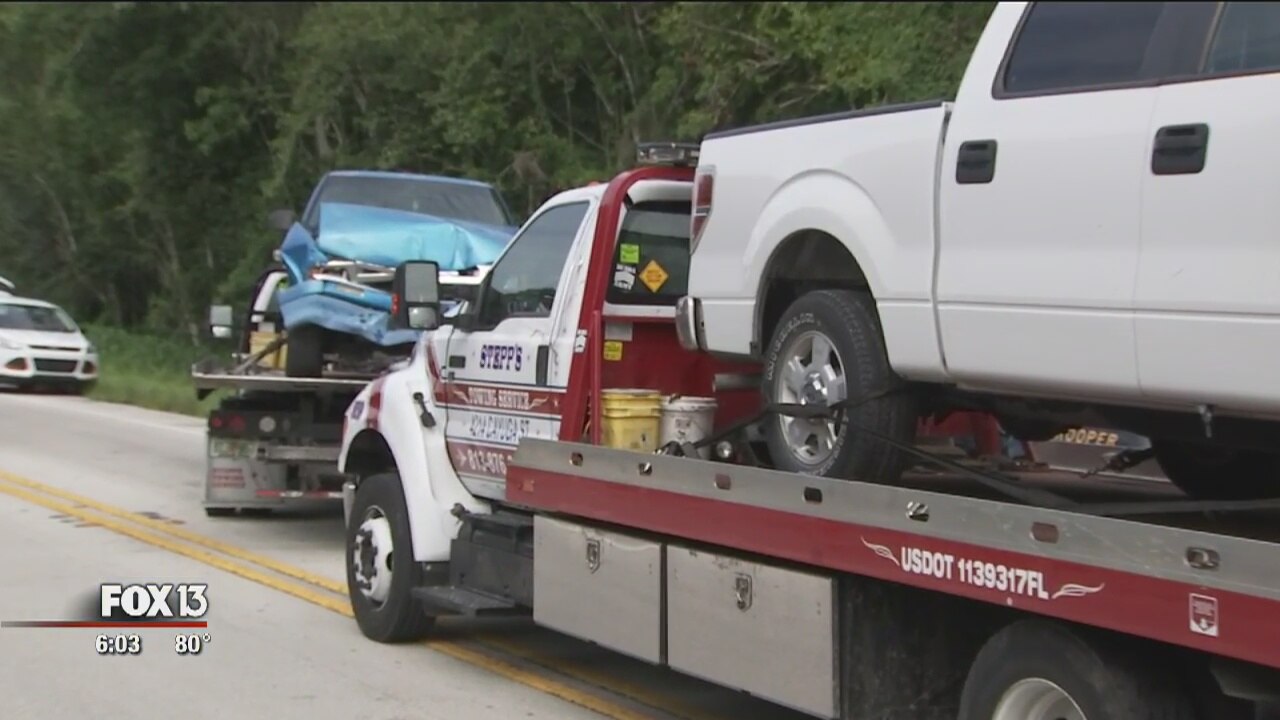 3 dead after 4-vehicle crash in Thonotosassa