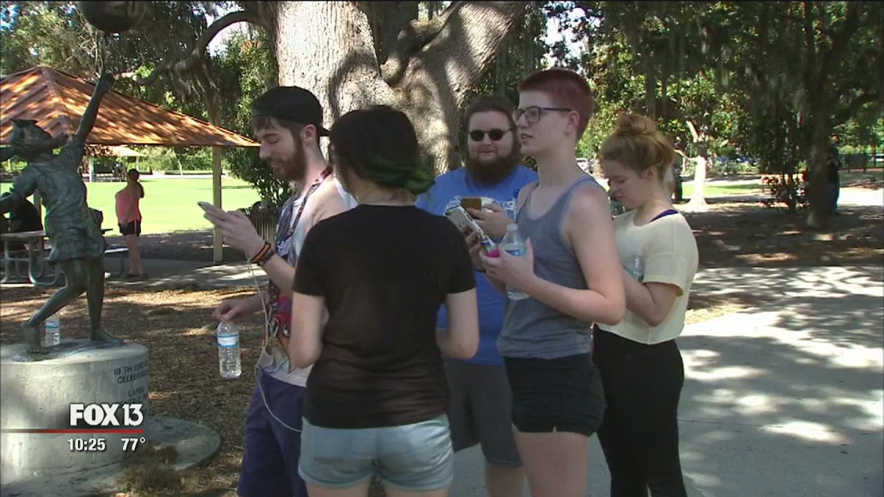 Poke'man craze takes over