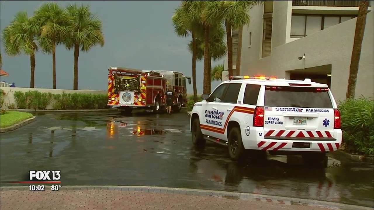 Two teens struck by lightning on Clearwater Beach