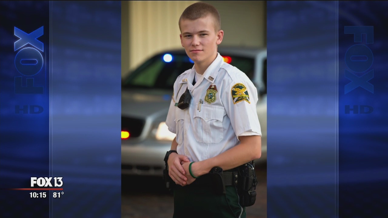 Former Police Explorer sworn in as police officer