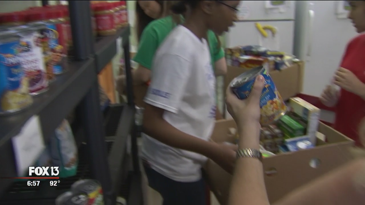 Community Food Pantry helps working families