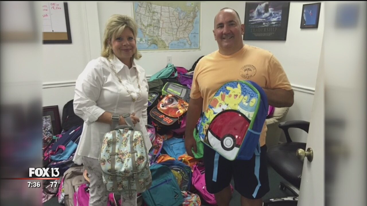 Hometown Heroes: The Backpack Lady Project
