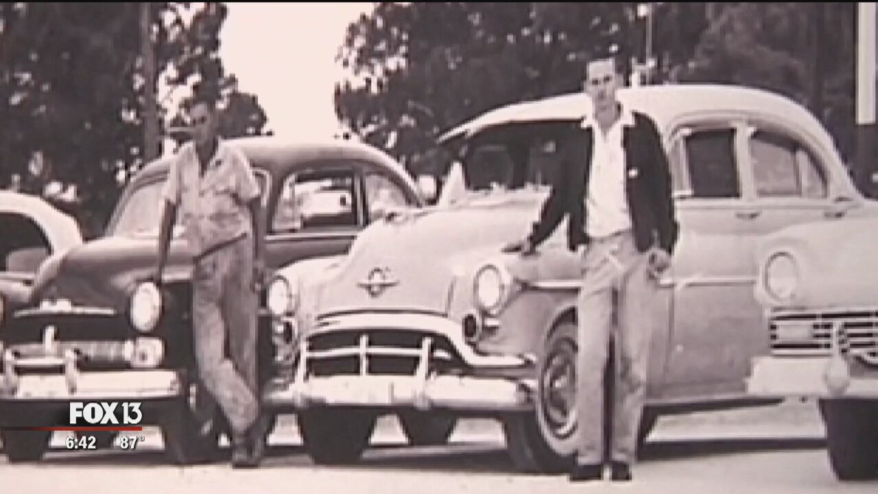 Museum features Venice airfield hot rod club
