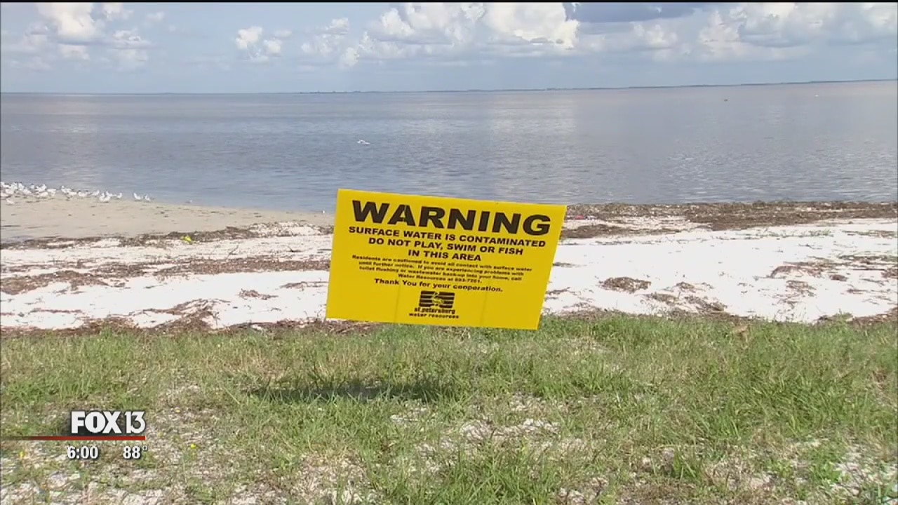 Storm sewage problems