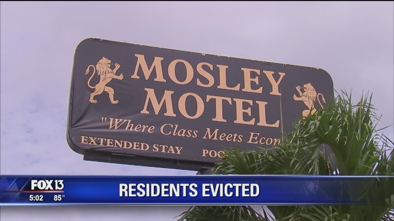 Mosely Motel residents evicted