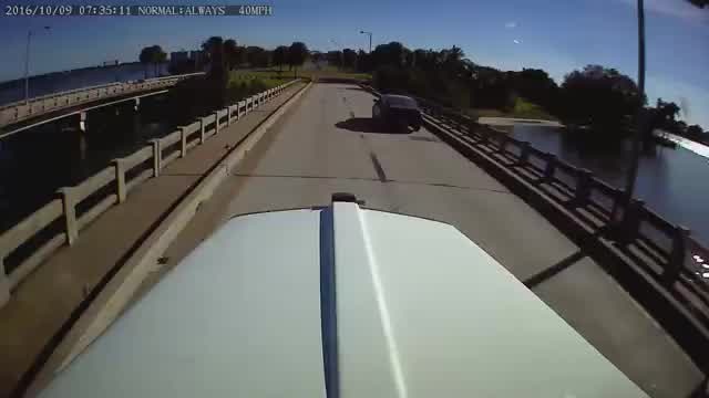 CLOSE CALL: 2 pedestrians almost hit