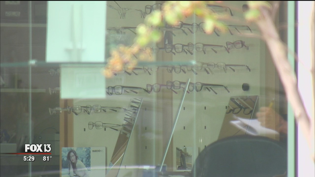 Thieves target high-end eyewear retailers