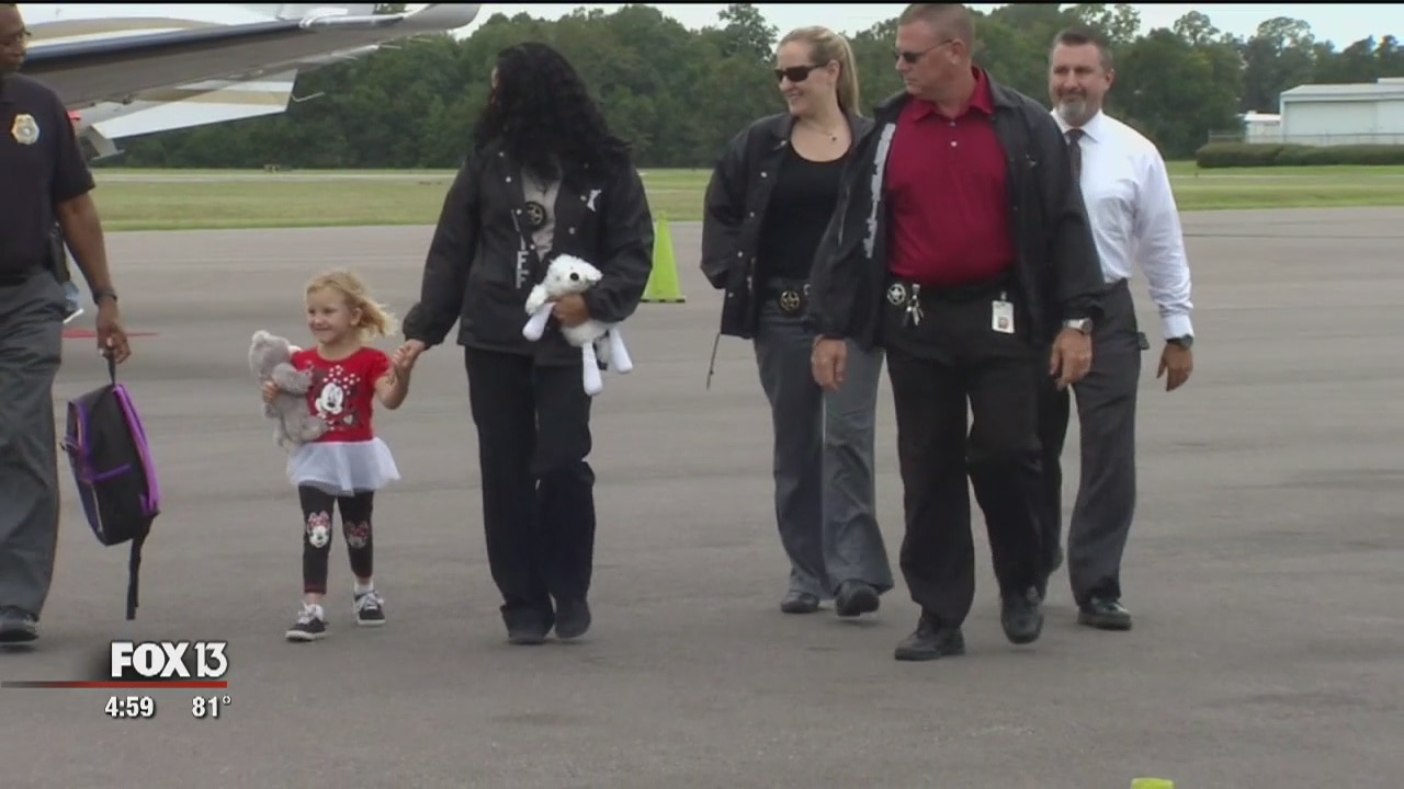 Girl reunited with family after kidnapping