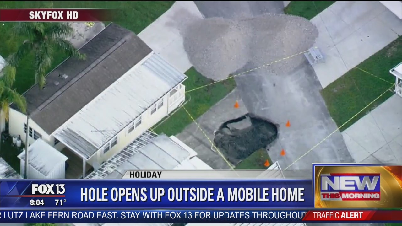 Another hole opens up in Holiday community
