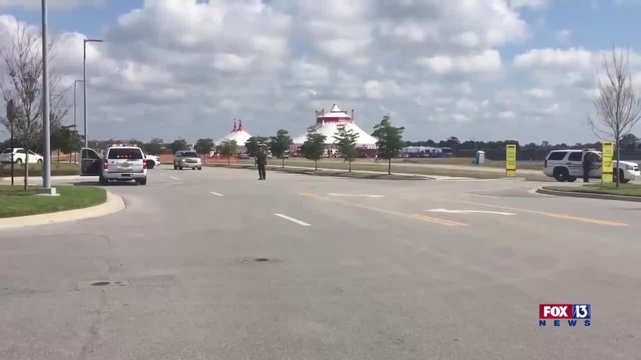 RAW: Circus accident scene