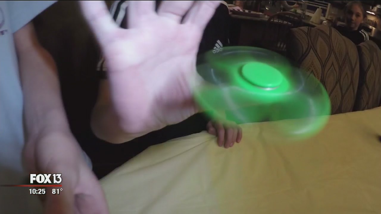 Some teachers ban fidget spinners from class