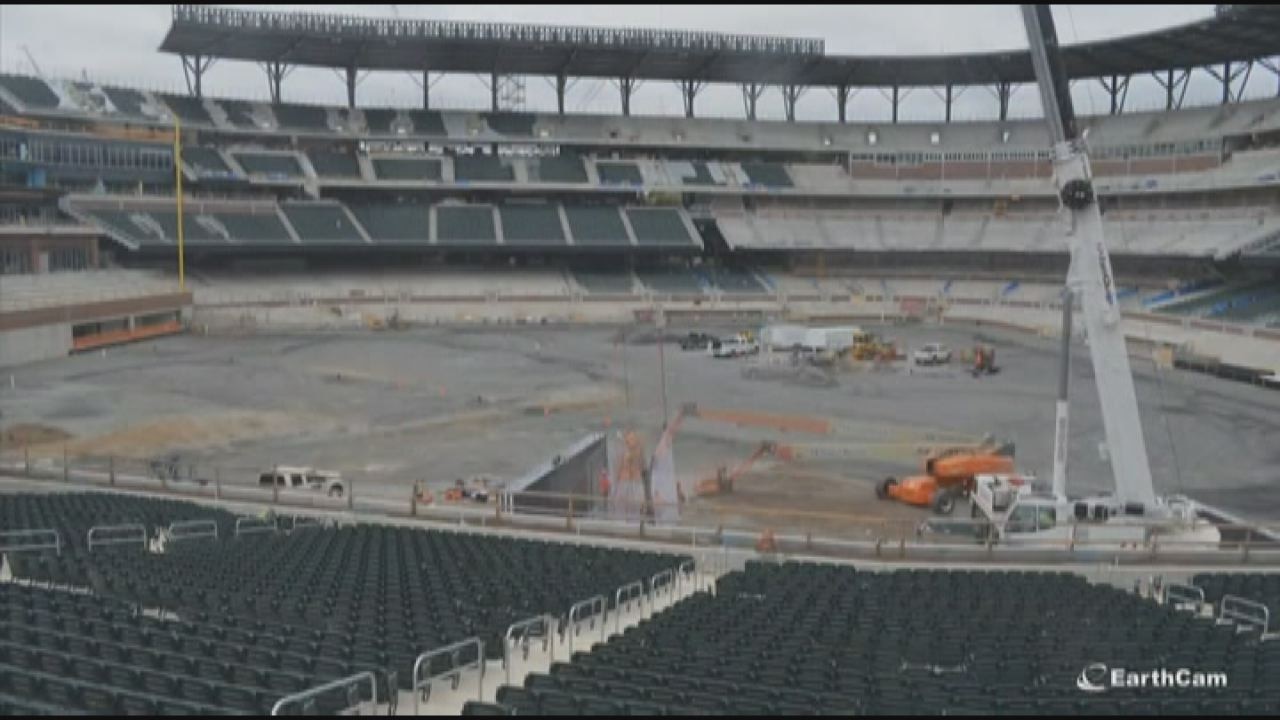 Time-lapse: SunTrust Park