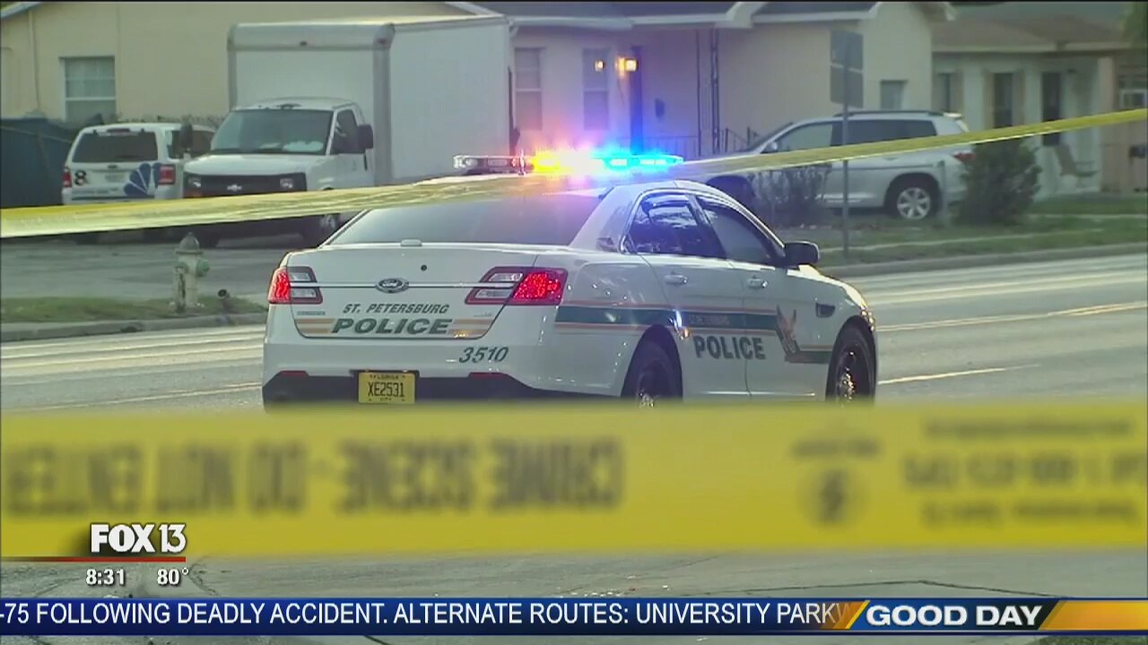 Man stabbed to death in St. Petersburg; suspect at large