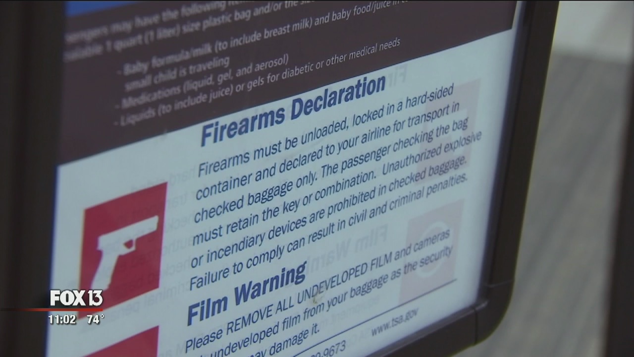 Former Buc accused of bringing gun to airport