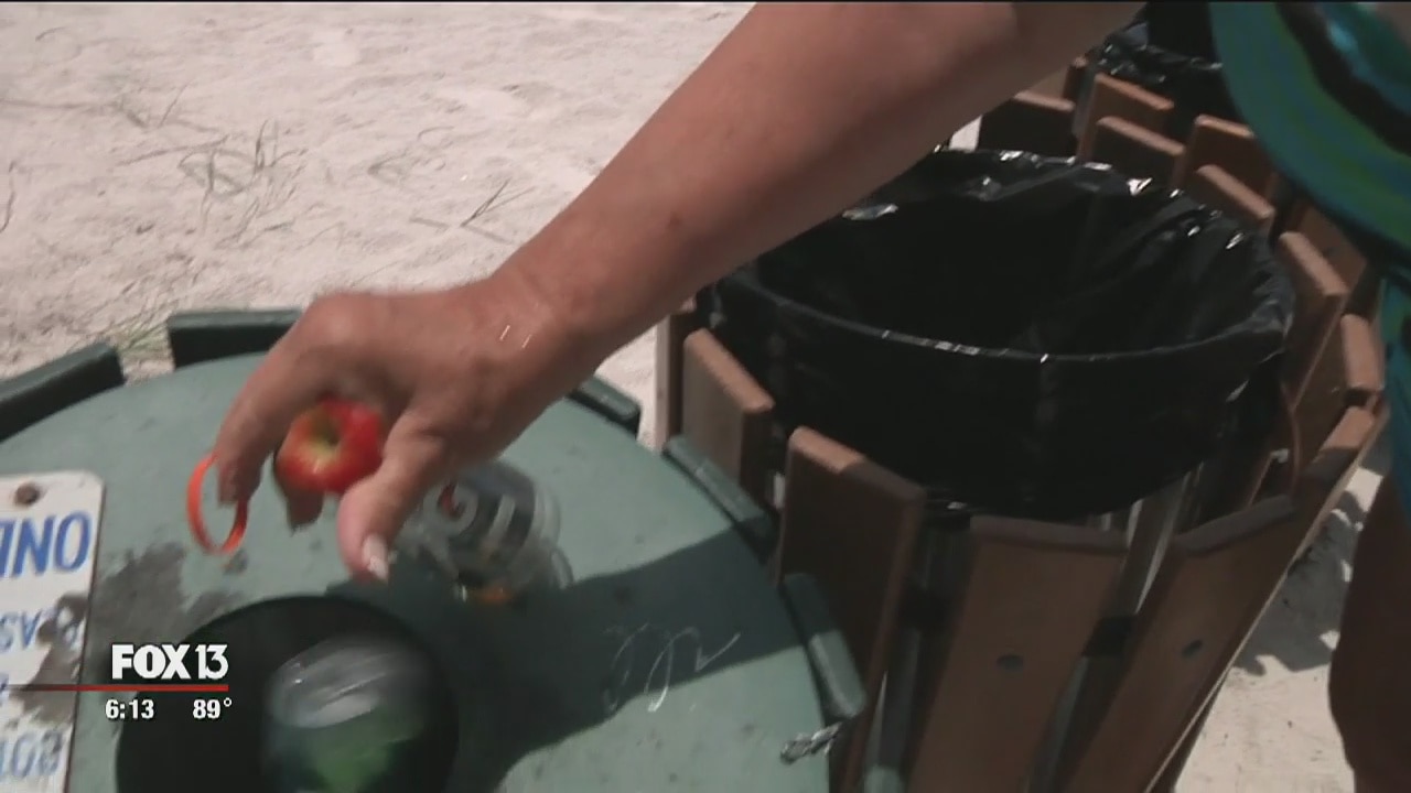 Sarasota Co. prepares for beach visitors' trash