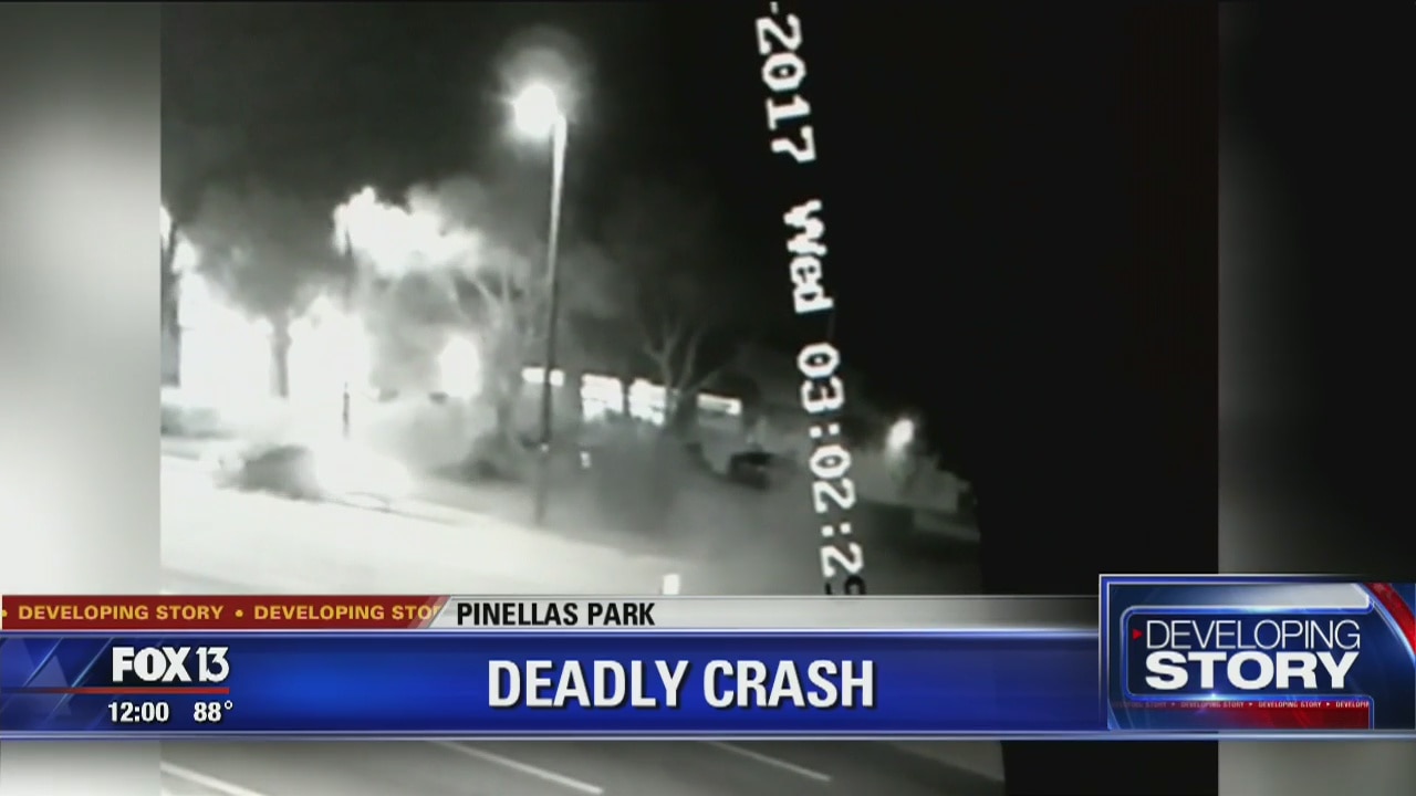 Video shows fatal crash