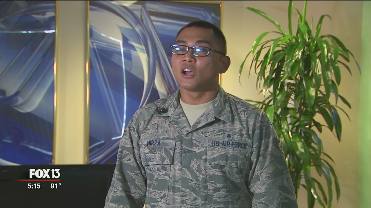 MacDill Airman sings Anthem at All-Star Game