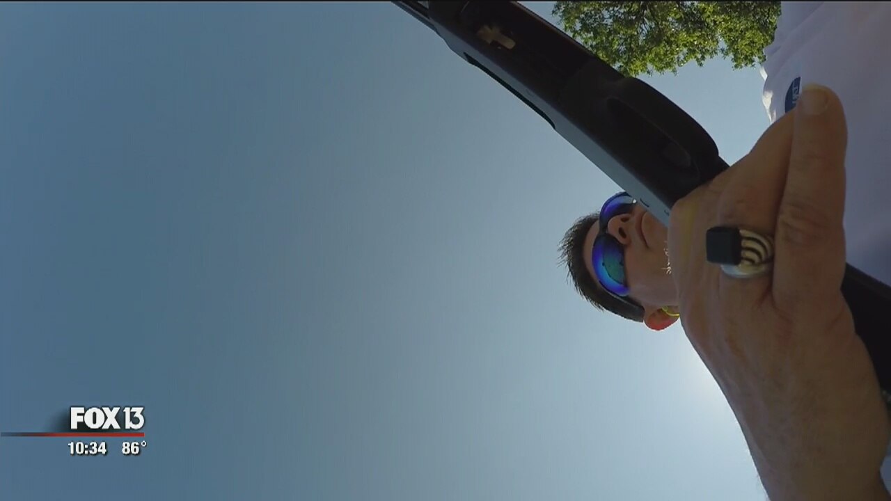 Inventor shows off 'smart' gun