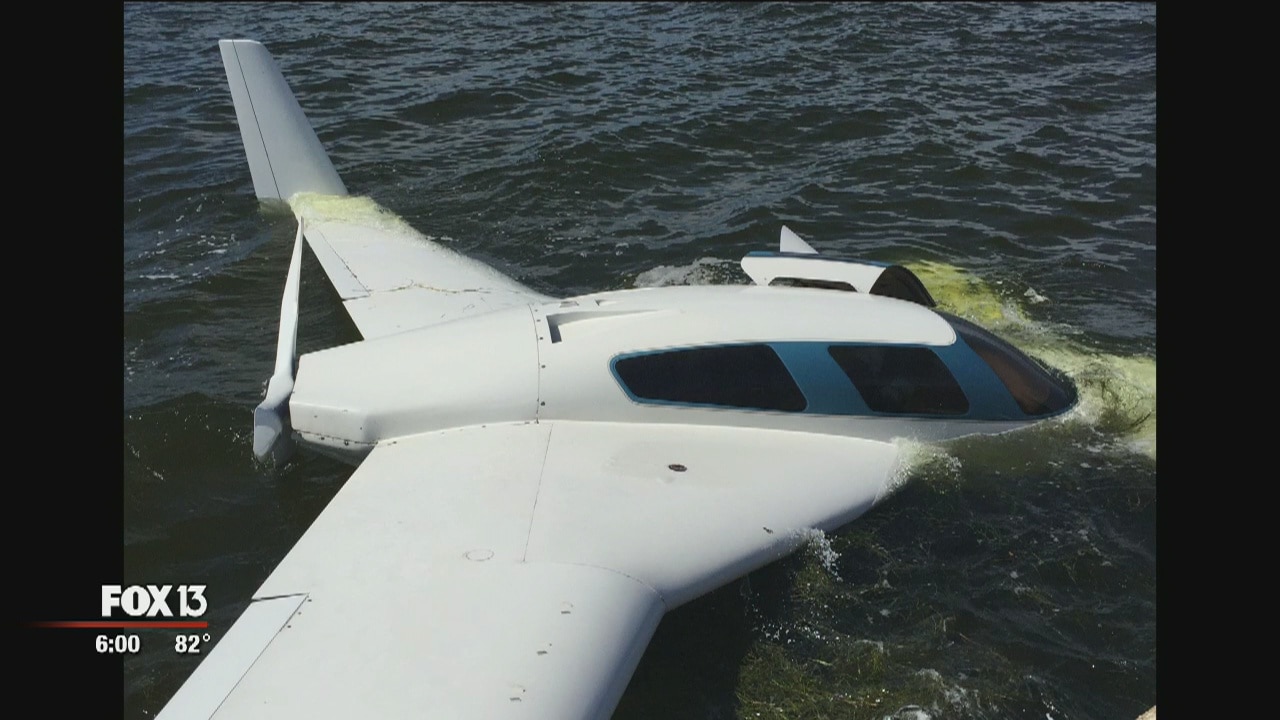 Plane crashes in water in St. Pete