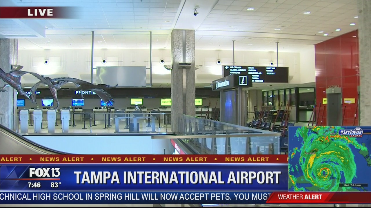 Tampa Airport shuts down