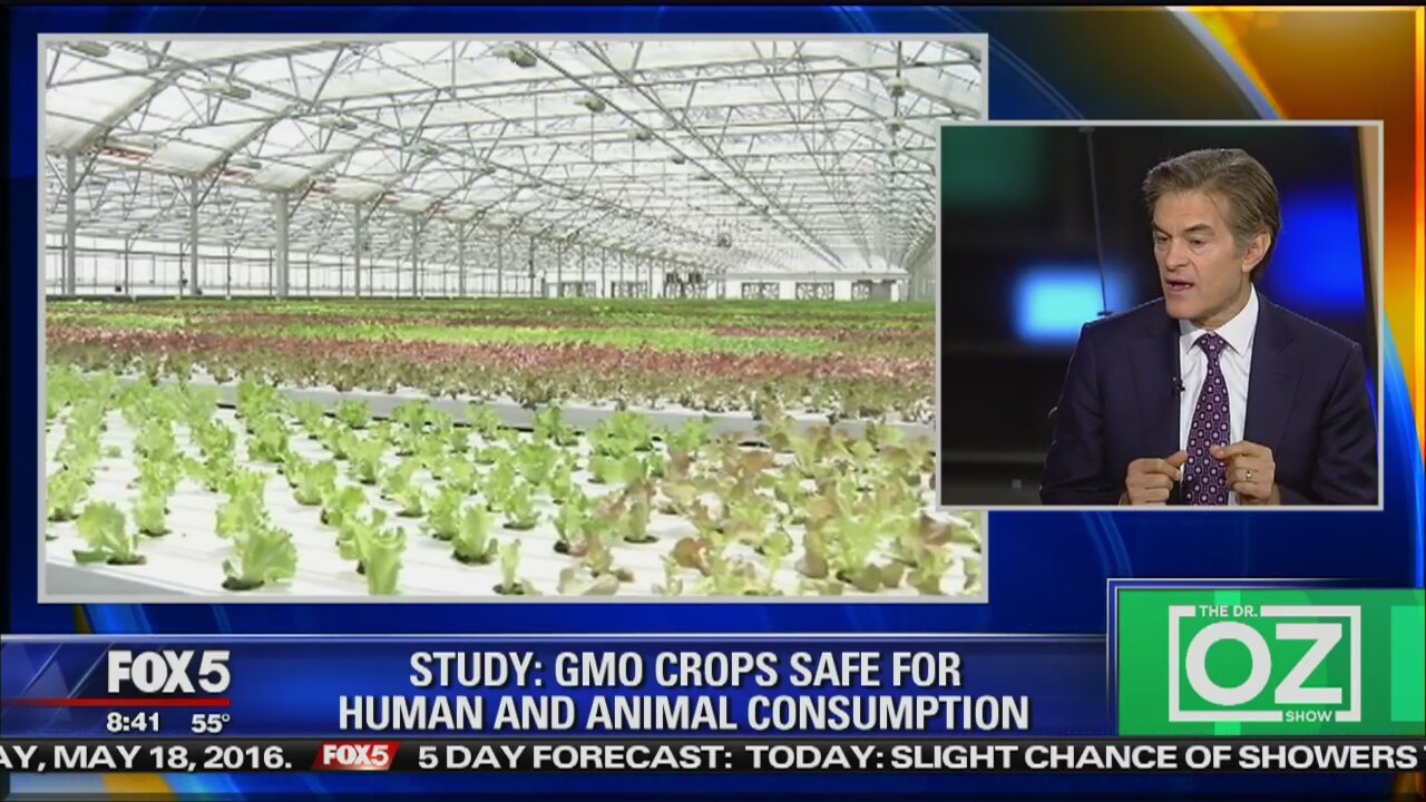 Dr. Oz Weighs in on GMO Study