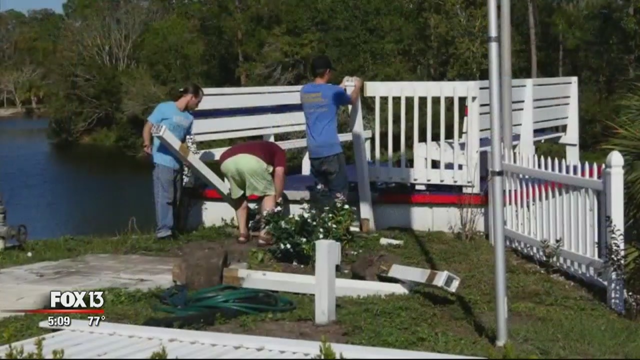 Neighbors torn over patriotic memorial removal
